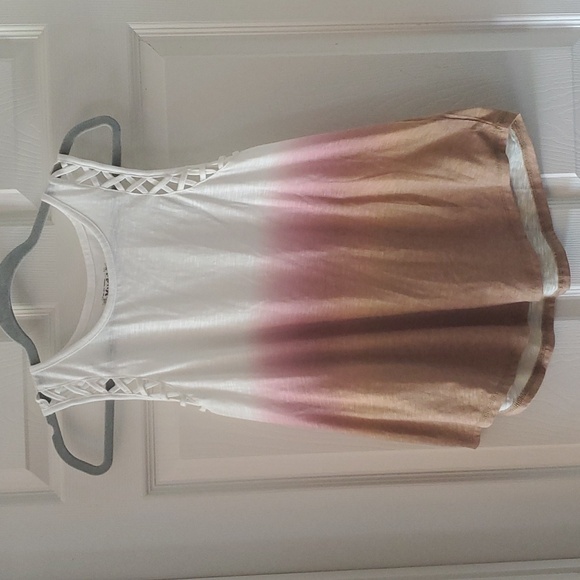 Mudd women's racerback ombre tank top.  Size large. - Picture 1 of 7